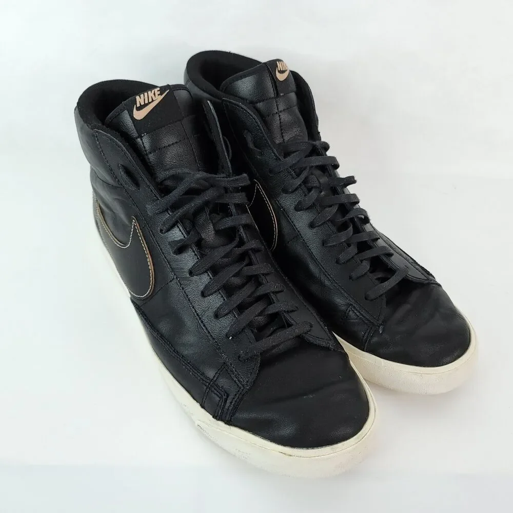 Nike Shoes Mens 13 Blazer Mid Premium‎ Dark Patina CU6679-001 Streetwear Sneaker